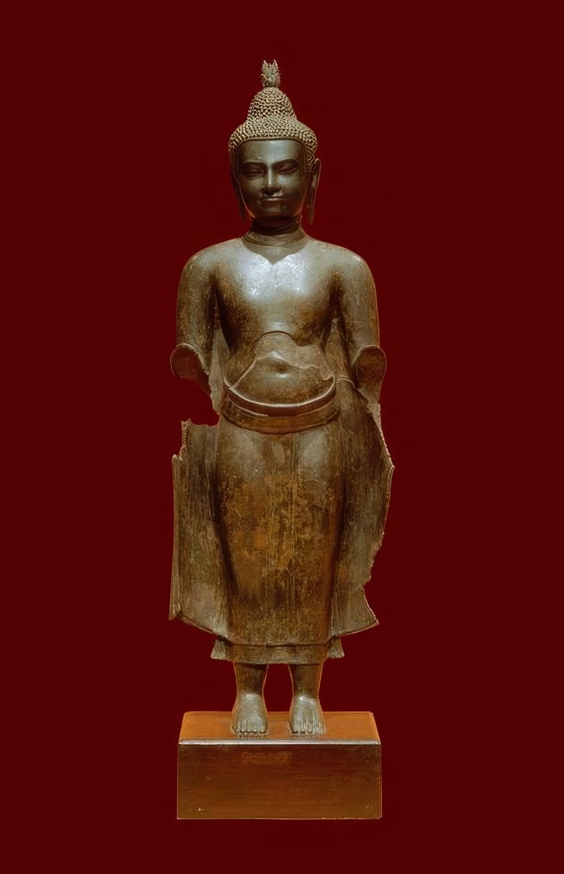 Buddha Khmer-kunst, Kambodsja, 14. år. av Unbekannt