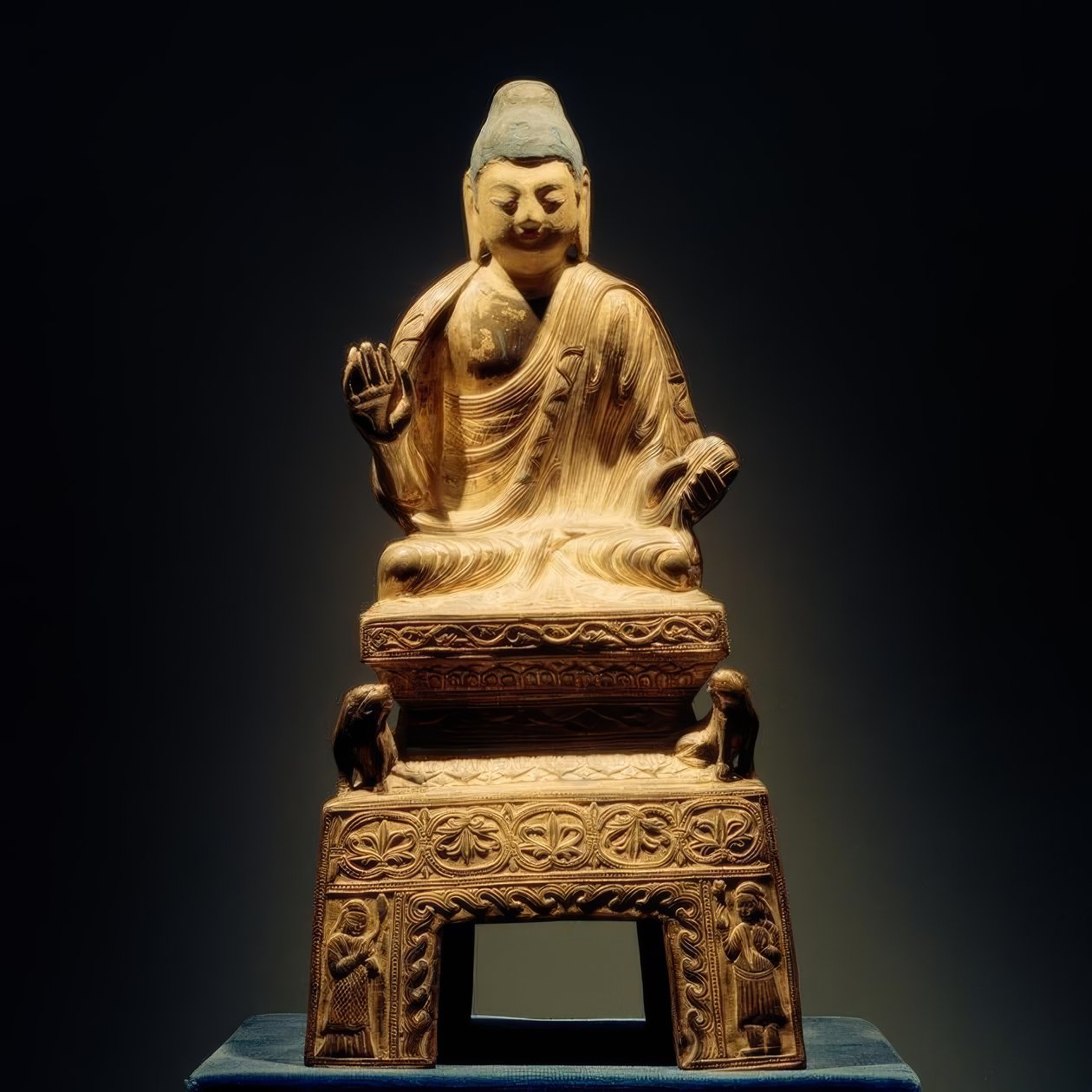 Buddha Sakyamuni / Skulptur, 473 av Unbekannt