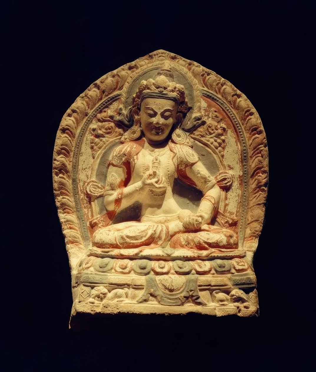 Buddha Vajrasattva / skulptur, 15.-16. århundre Århundre av Unbekannt
