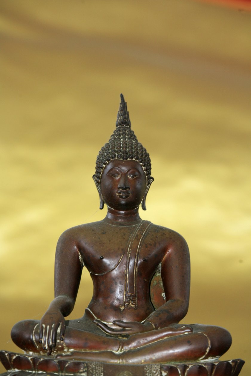 Buddha. Wat Chayamangkalaram-tempelet. Penang Penang Malaysia av Unbekannt