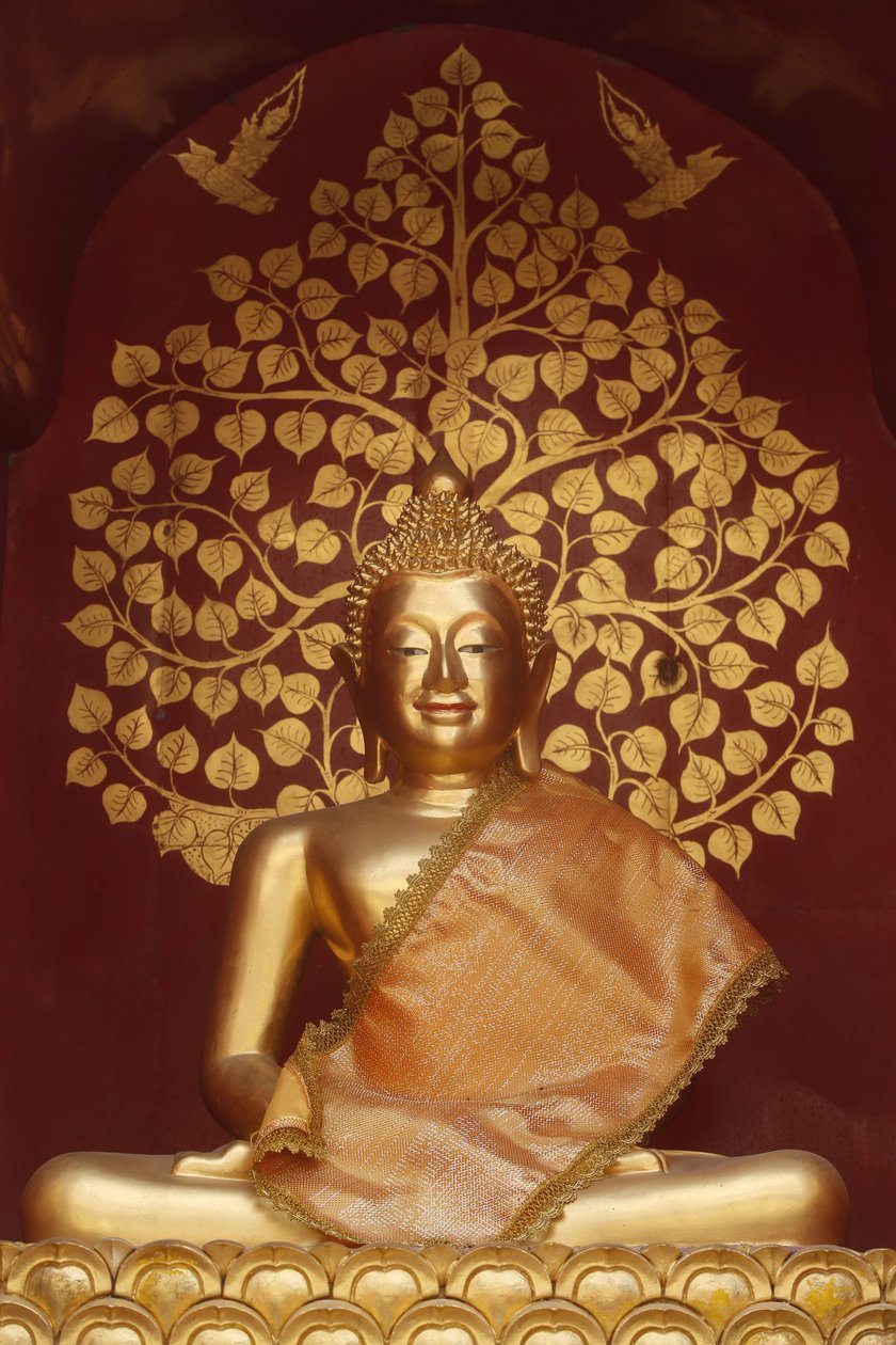 Buddha-statue i Wat Phan On, Chiang Mai. Thailand av Unbekannt
