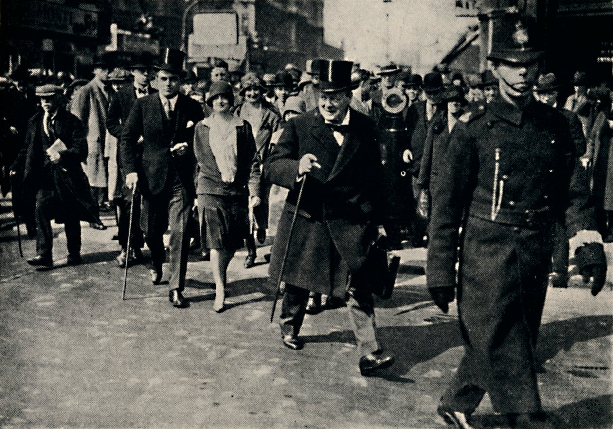 Budsjettdagen, 1928, 1945. av Unbekannt