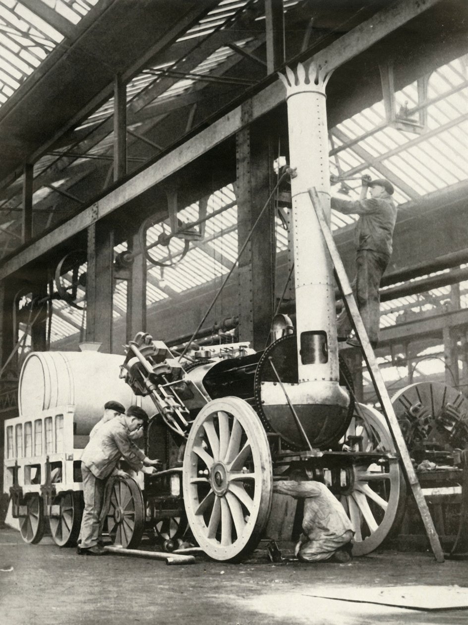 Bygge raketten - i 1935, 1935. av Unbekannt