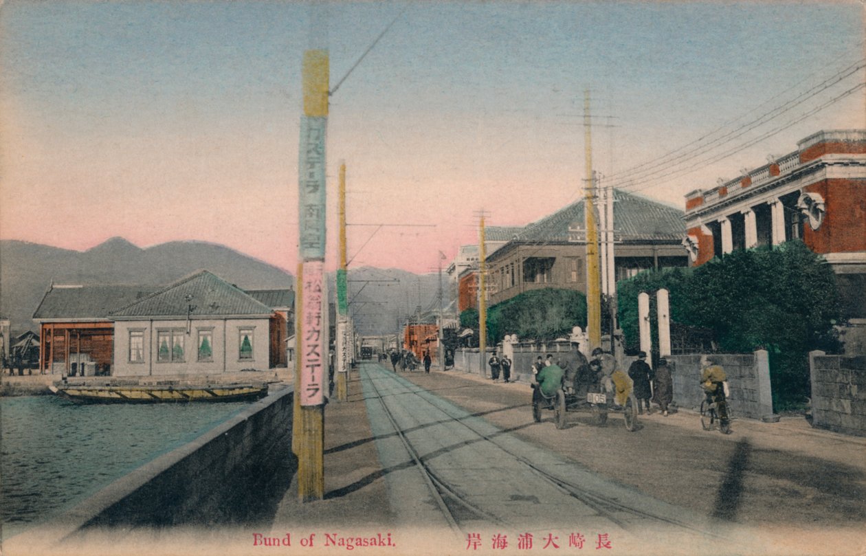 Bund of Nagasaki, c1910 av Unbekannt
