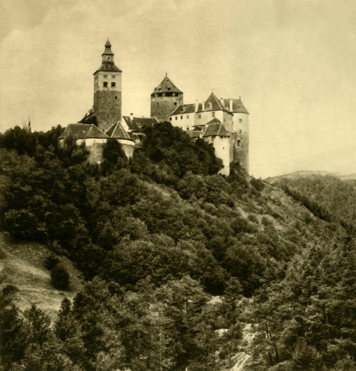 Burg Schlaing, Burgenland, Østerrike, c1935. av Unbekannt