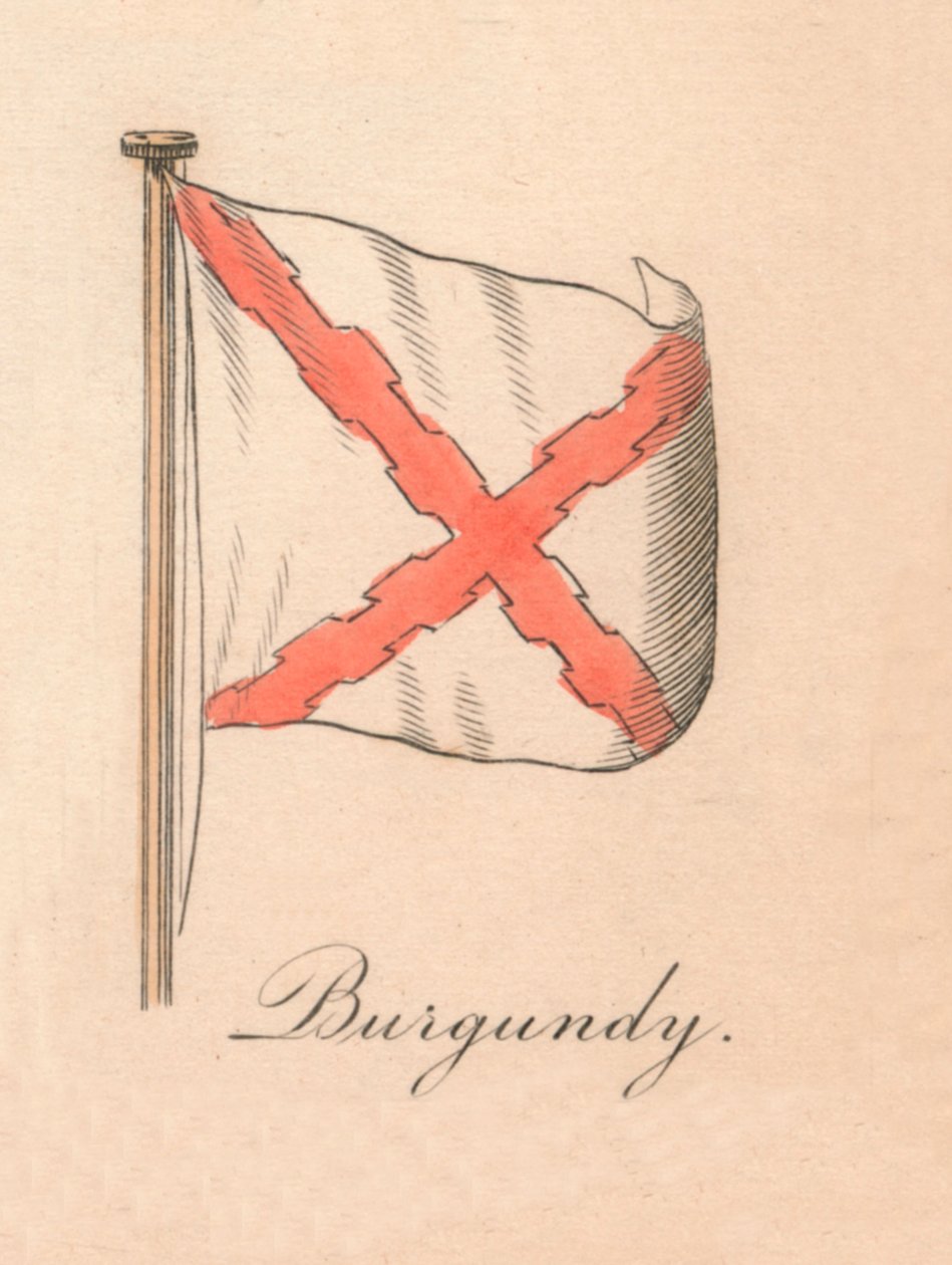 Burgund, 1838 av Unbekannt