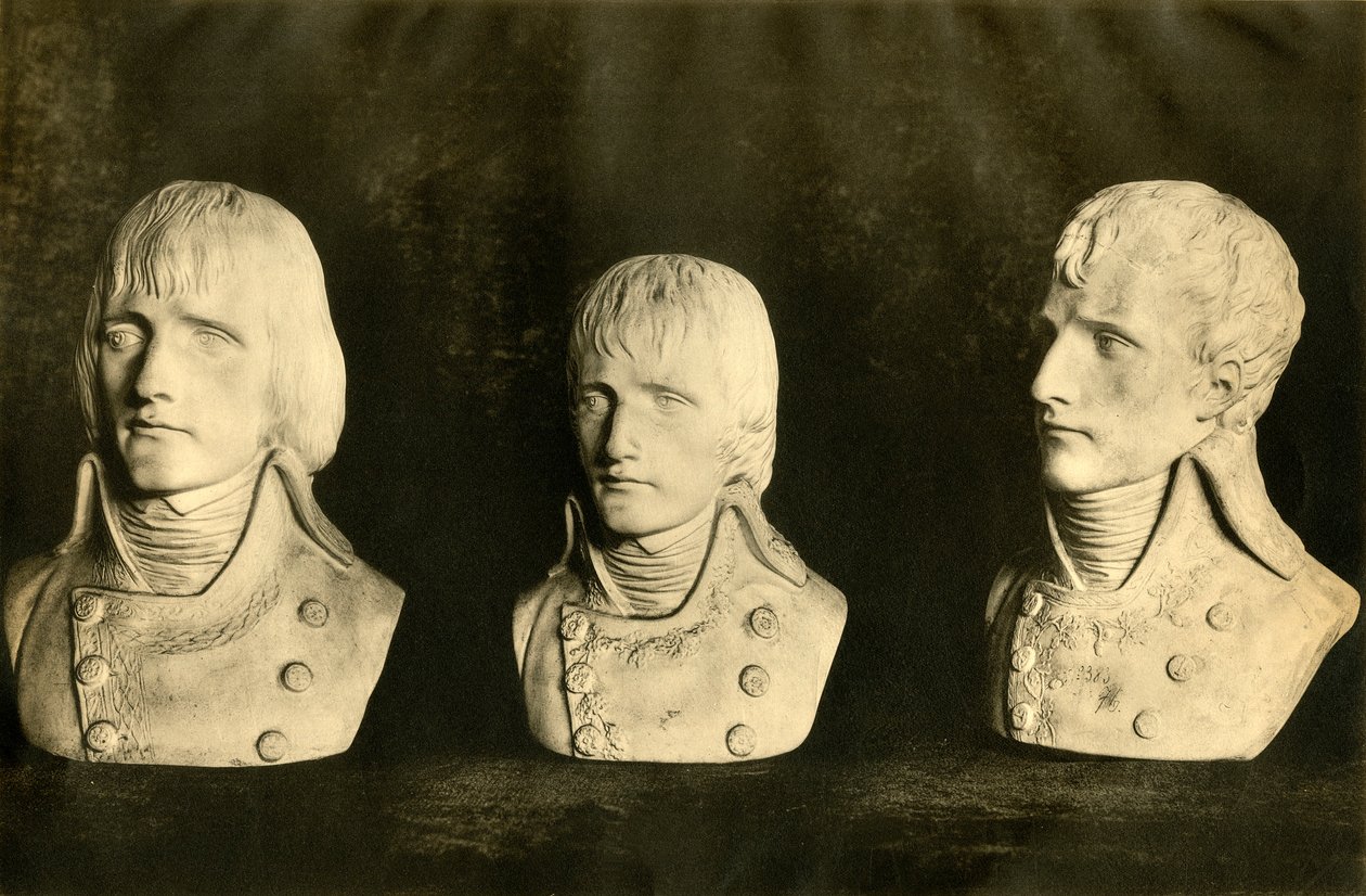 Byster av Napoleon, sent på 1700-tallet, 1921. av Unbekannt