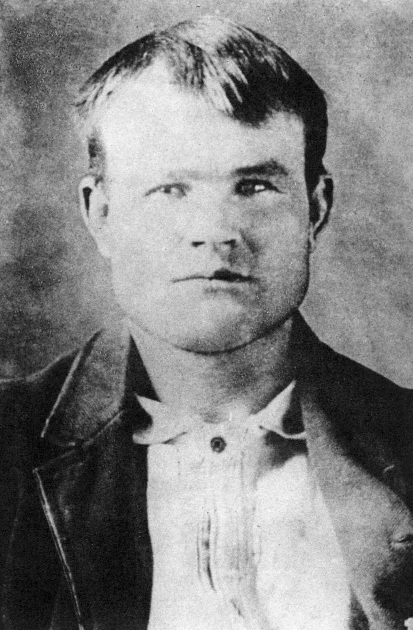 Butch Cassidy, amerikansk fredløs, 1894-1896 1954 av Unbekannt