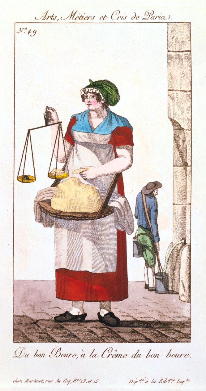 Smørselger, 1826 av Unbekannt