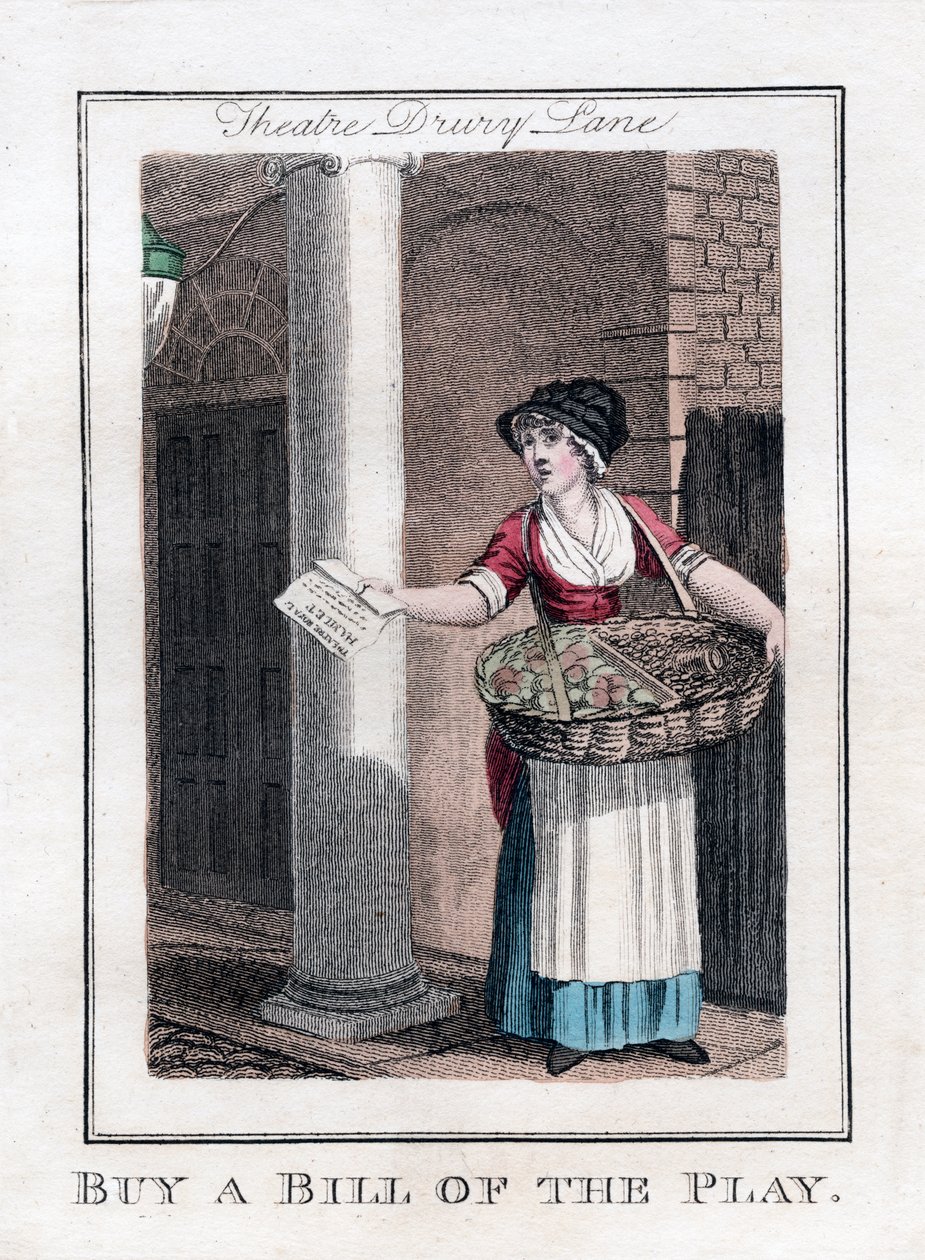 Kjøp en Bill of the Play, Drury Lane Theatre, London, 1805 av Unbekannt