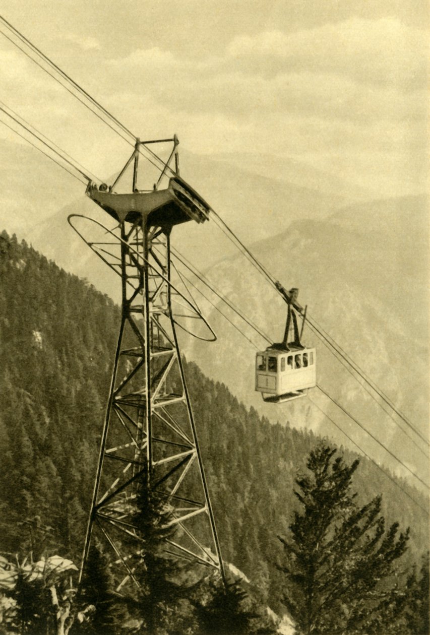 Taubane, Rax-fjellene, Nedre Østerrike, c1935. av Unbekannt