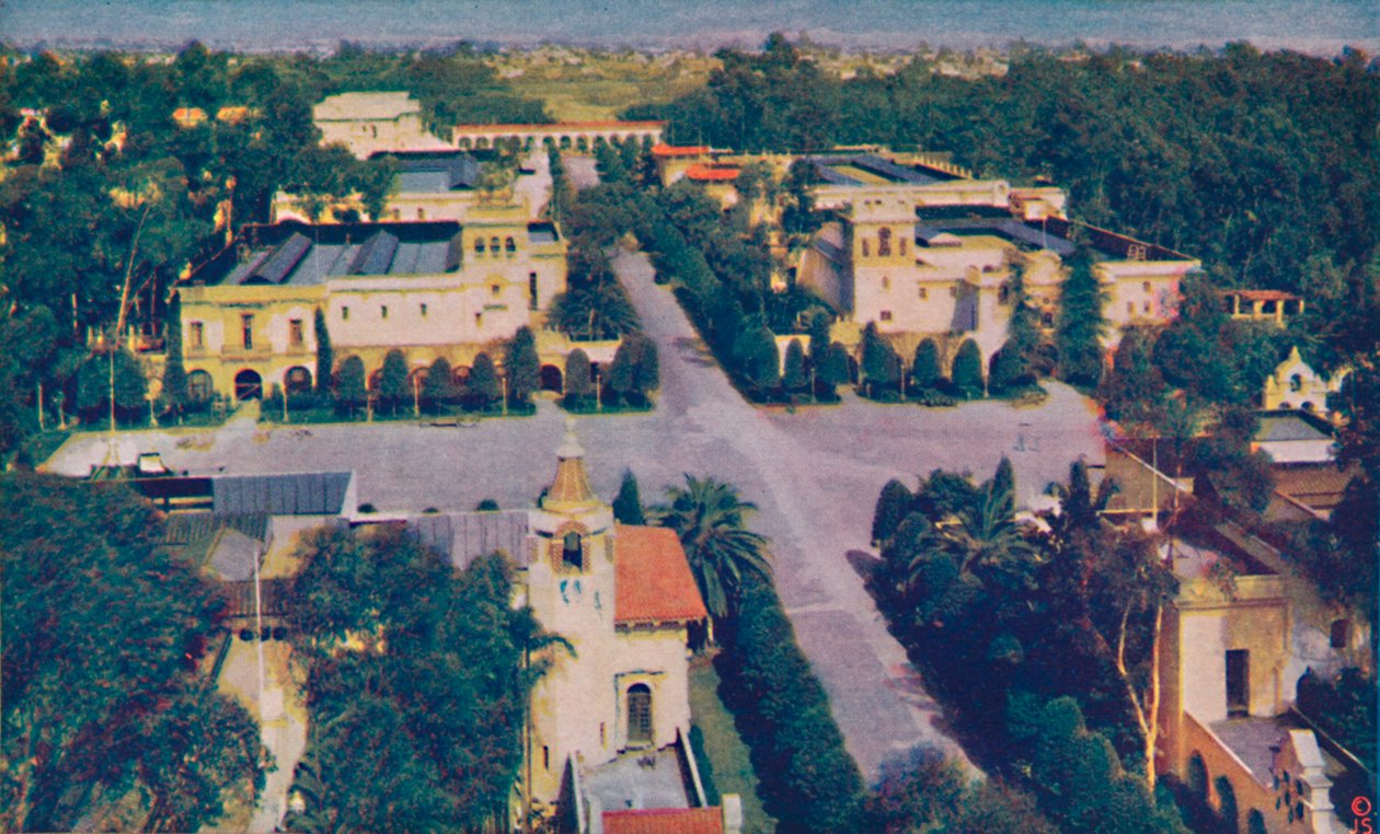 Cafe of the World og Casa del Rey Moro, c1935 av Unbekannt