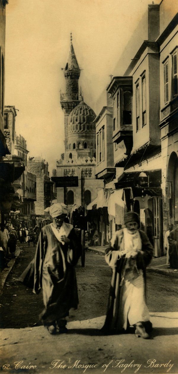 Kairo - The Mosque of Saghry Bardy, c1918-c1939. av Unbekannt