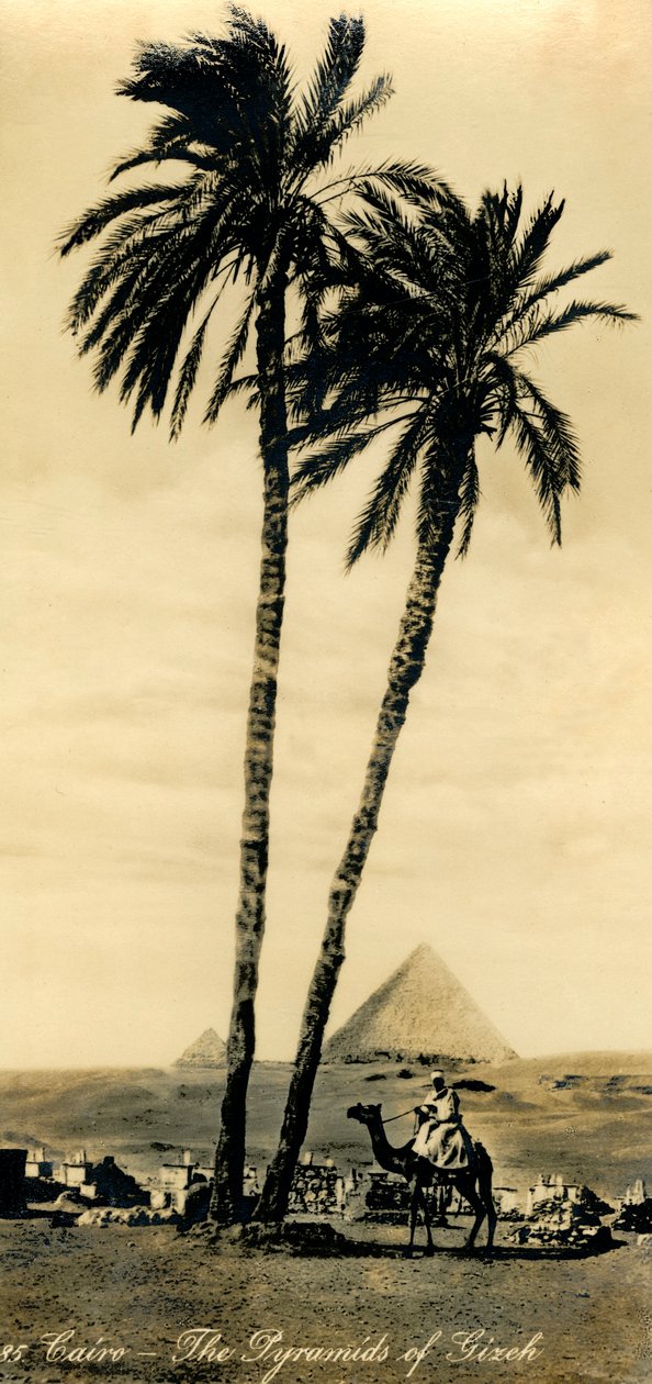 Kairo - Pyramidene i Girzeh, c1918-c1939. av Unbekannt