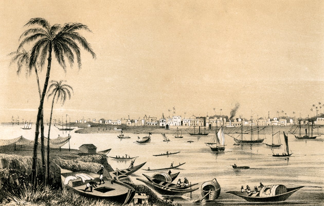 Calcutta, India, 1847 av Unbekannt