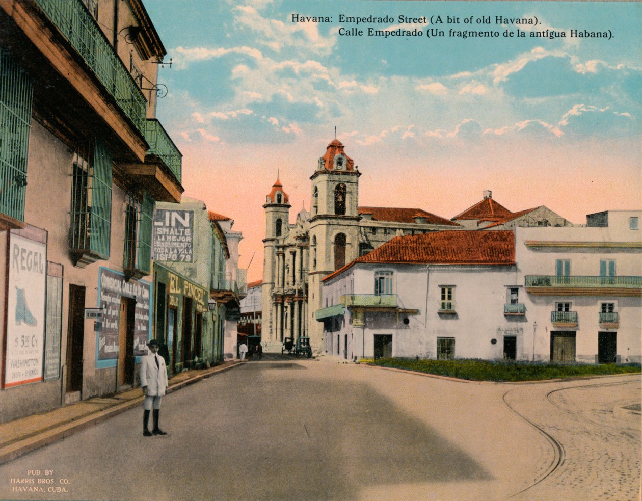 Calle Empedrado, Gamle Havana, Cuba, c1920 av Unbekannt
