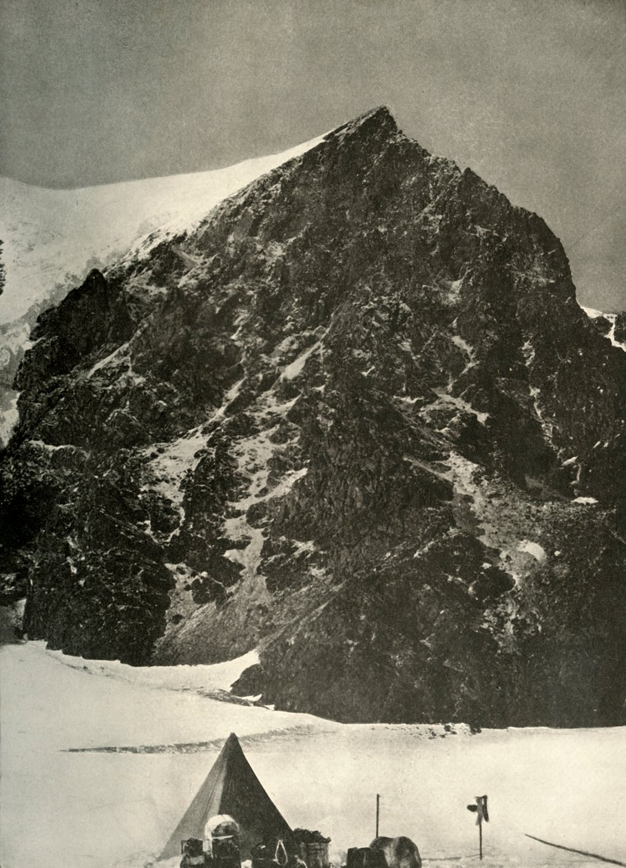 Leir 17. desember på Ferrarbreen under Sentinel Rock, 1908, 1909 av Unbekannt