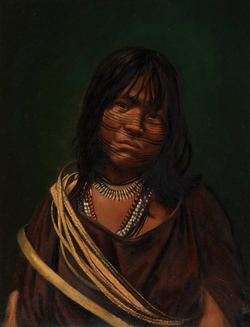 Campa Indian, ca. 1890-1892. av Unbekannt