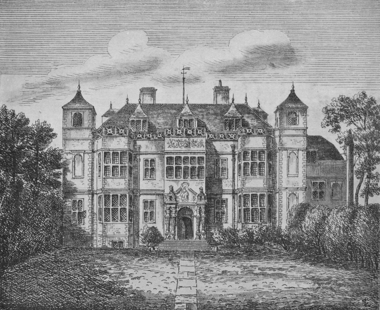 Campden House, Kensington, c1900 1911 av Unbekannt