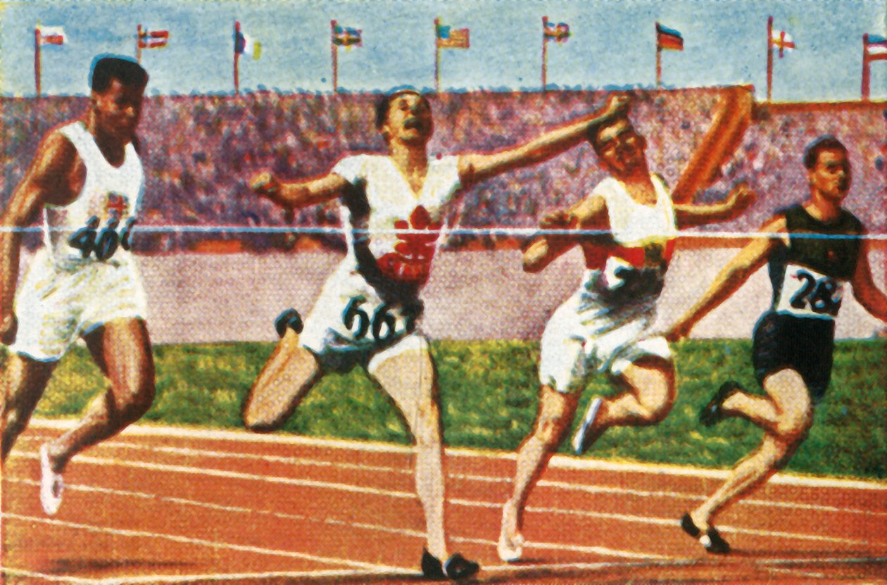 Den kanadiske sprinteren Percy Williams, 1928. av Unbekannt