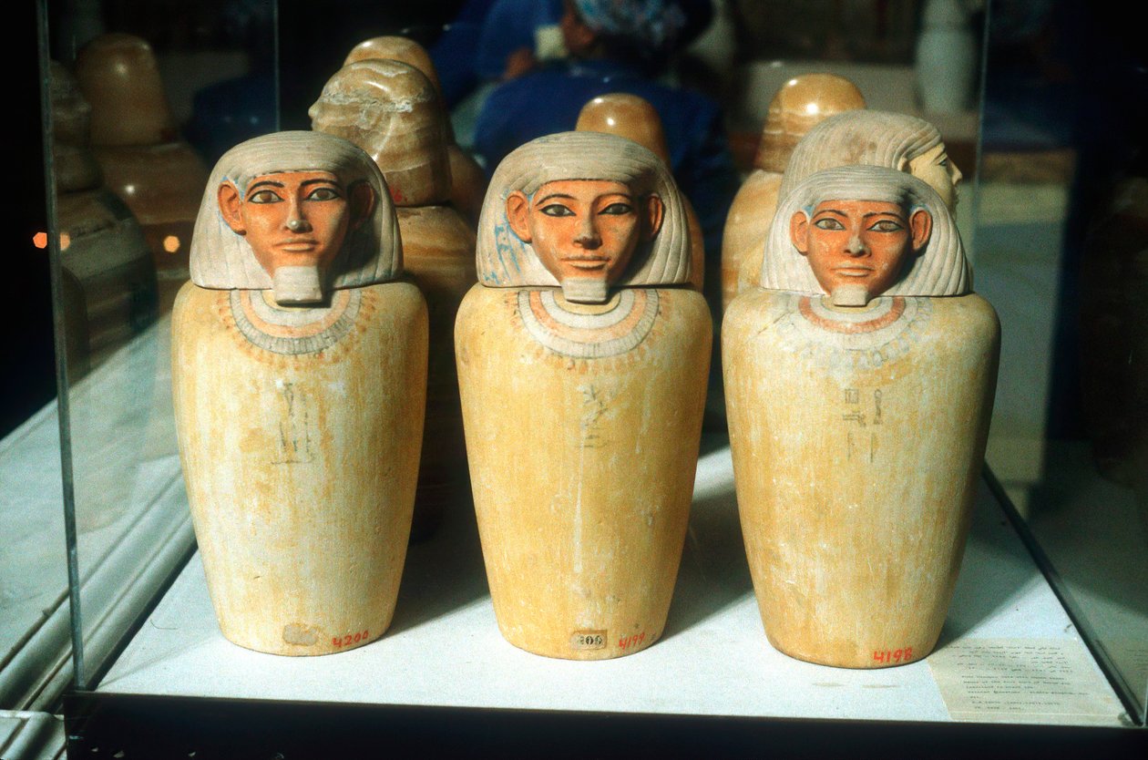 Baldakinkrukker, gamle egyptiske, 26. dynasti, 664-525 f.Kr. av Unbekannt