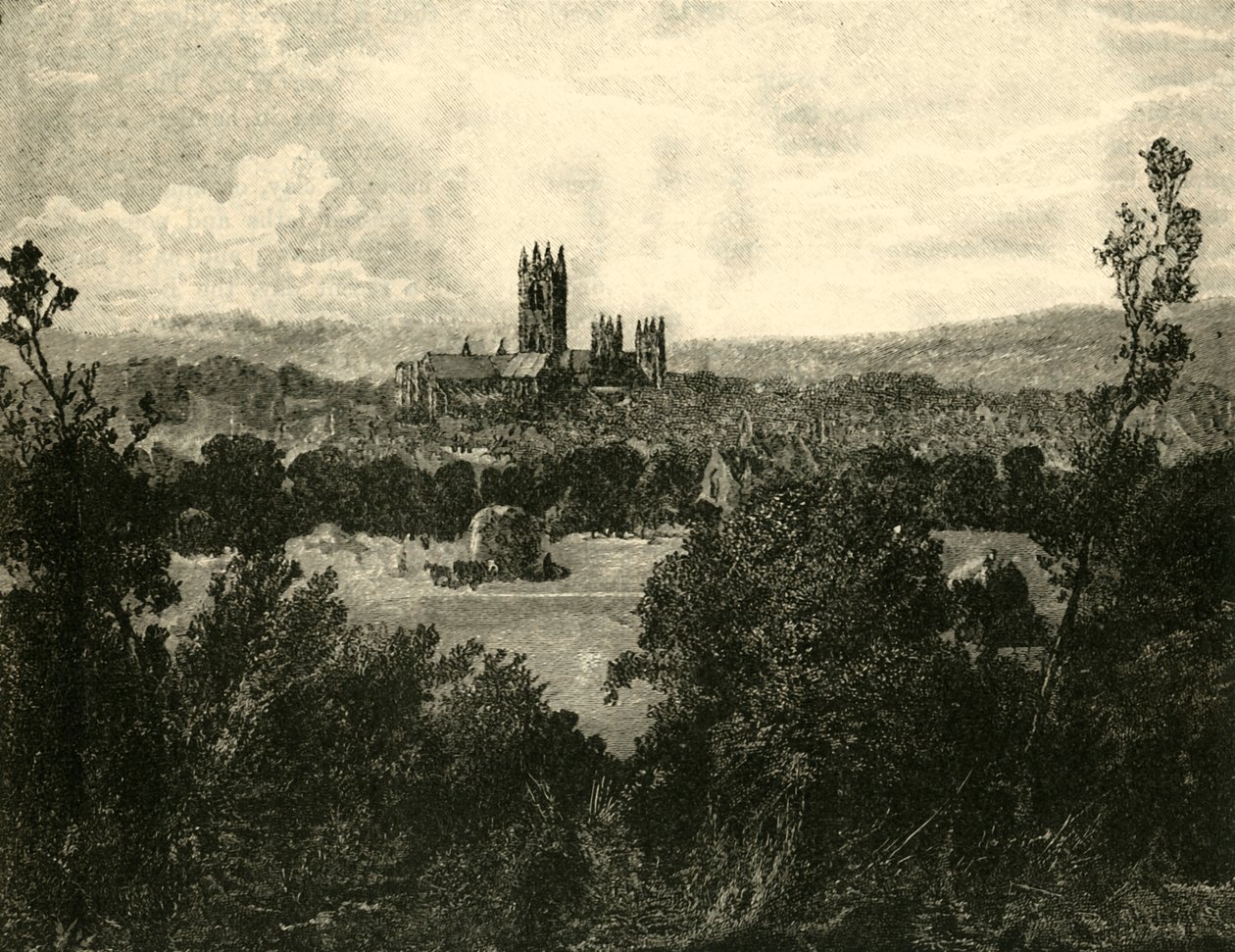 Canterbury Cathedral, fra nordøst, 1890. av Unbekannt