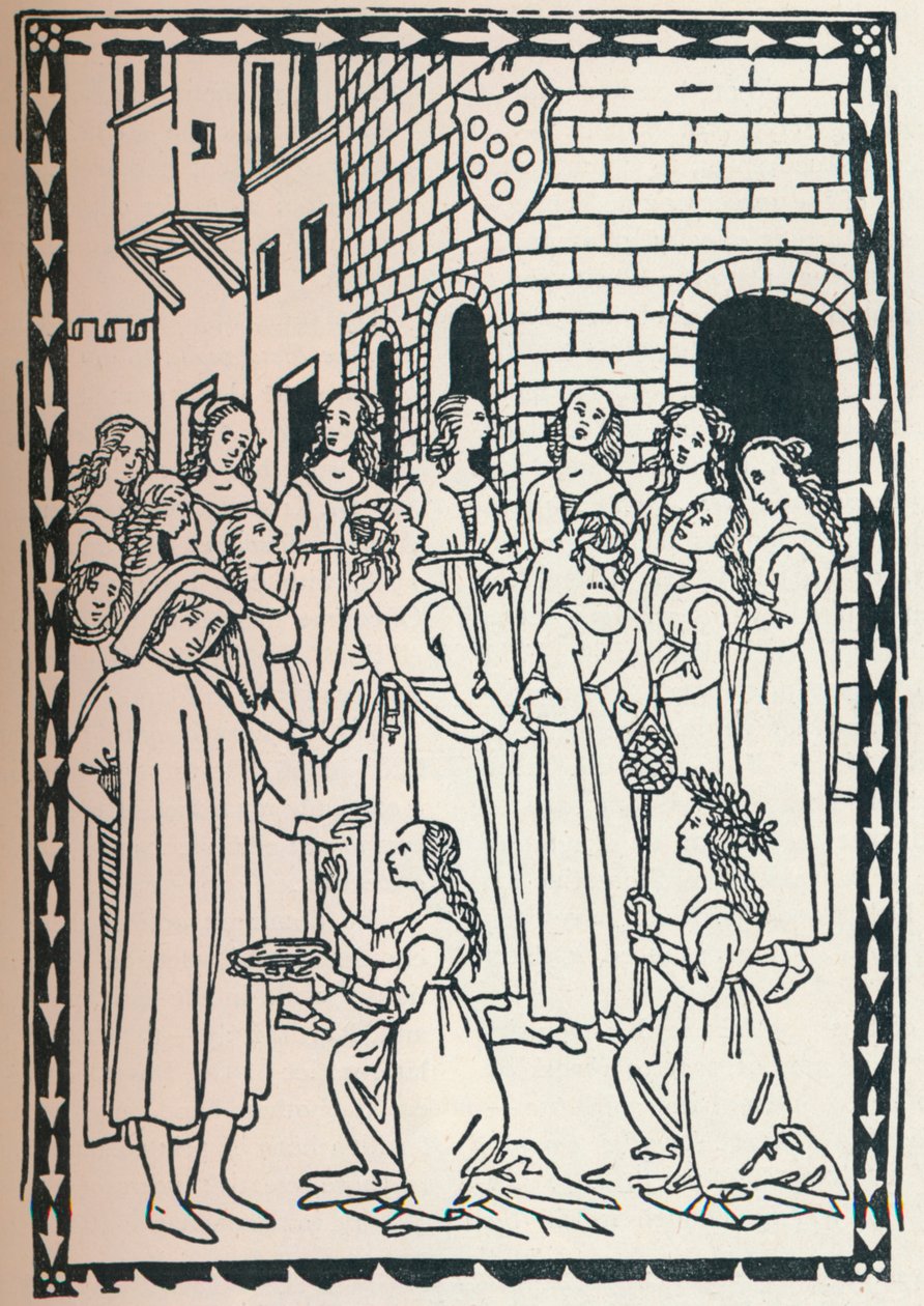 Song A Ballo, 1568, 1917 av Unbekannt