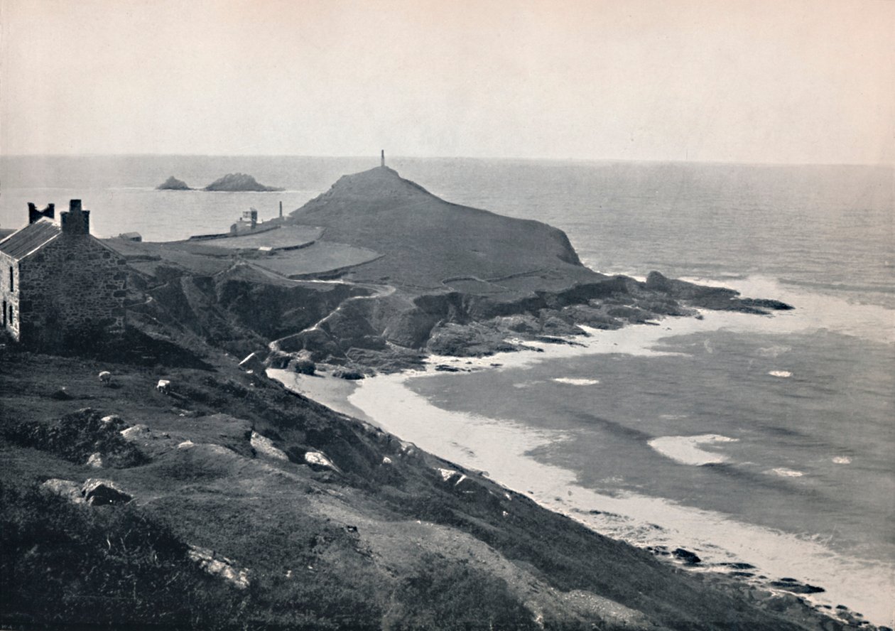 Cape Cornwall - A Lonely Spot, 1895 av Unbekannt