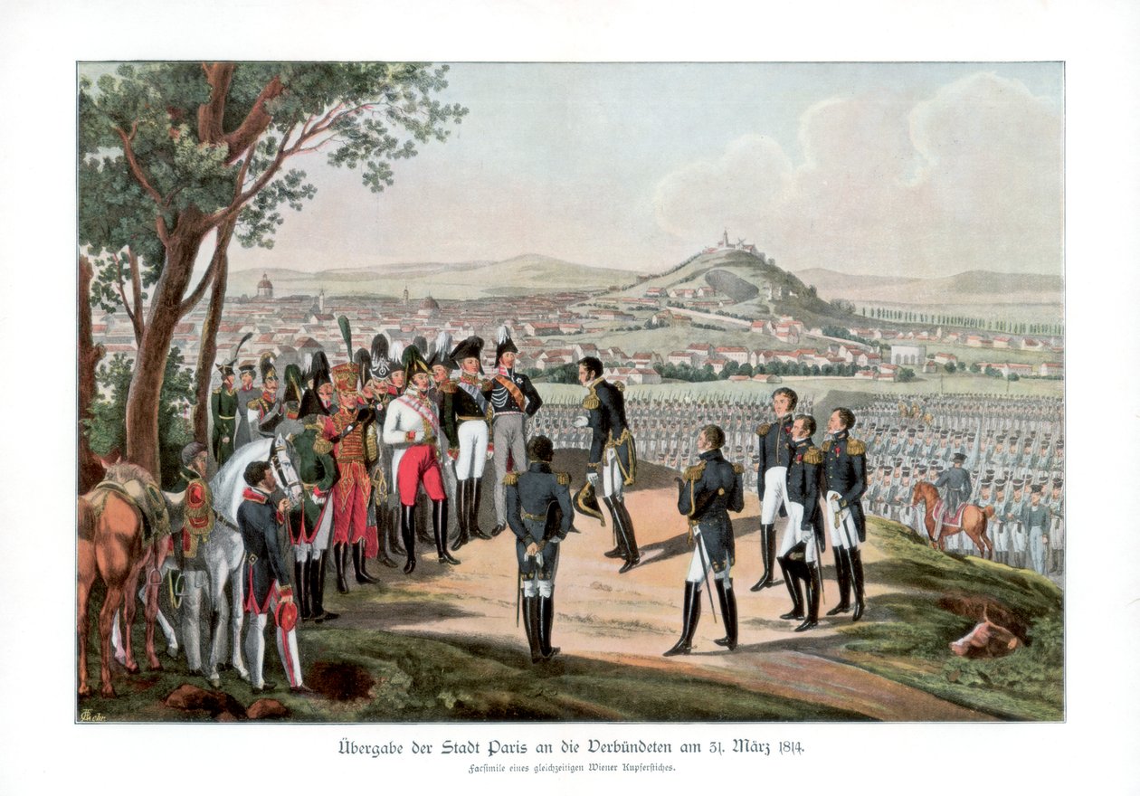 Kapitulasjon av Paris, 31. mars 1814 1900 av Unbekannt