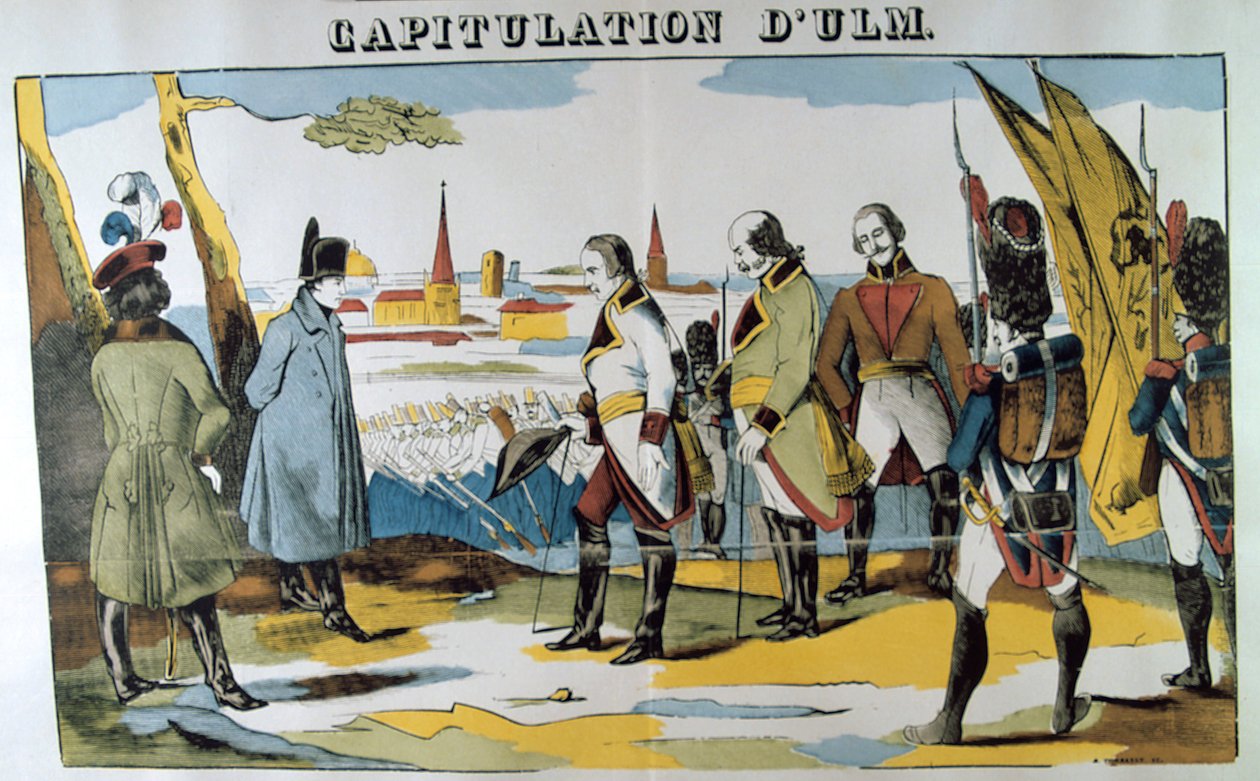 Capitulation of Ulm, 17. oktober 1805, 1800-tallet av Unbekannt