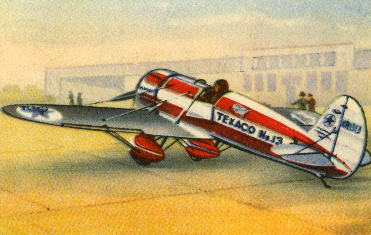 Kaptein Frank Hawks Travel Air Type R Mystery Ship, 1932. av Unbekannt