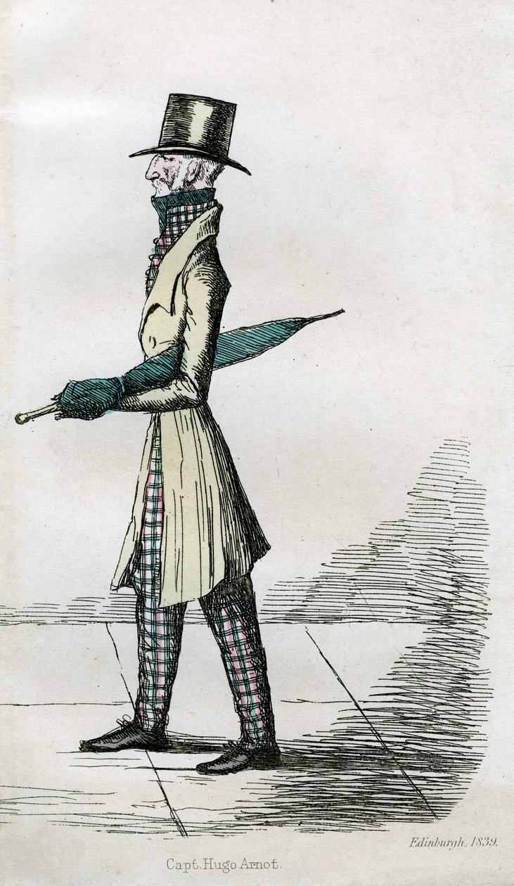 Kaptein Hugo Arnot, 1839 av Unbekannt