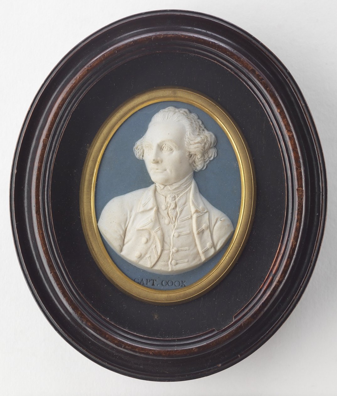 Kaptein James Cook Wedgwood portrettmedaljong, ca 1776 av Unbekannt