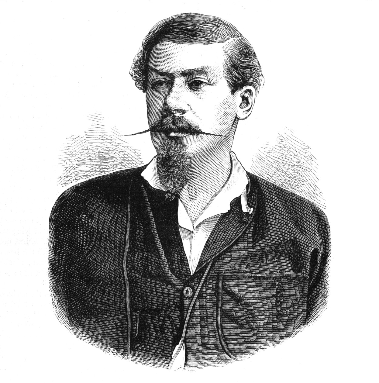 Kaptein Sartorius, c1880 av Unbekannt