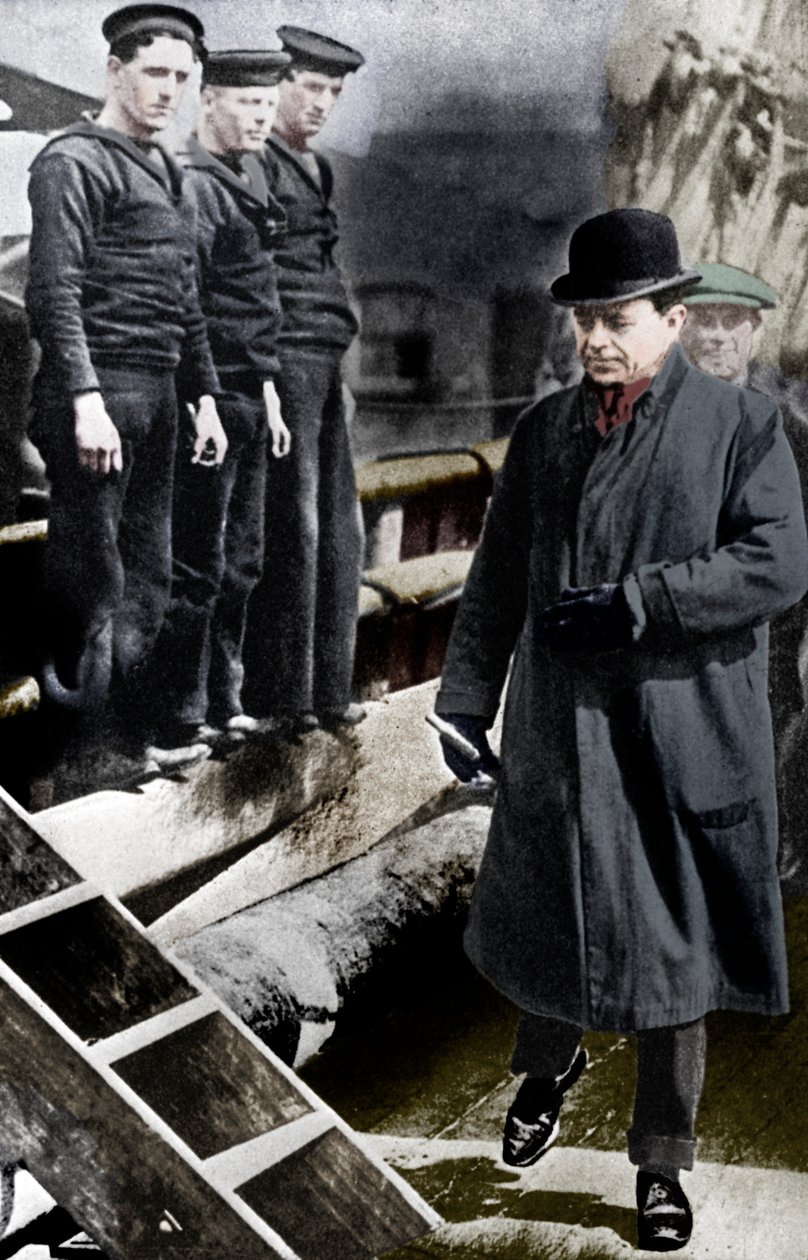 Kaptein Scott, britisk polfarer, på Terra Nova, c1900-c1910s 1936 av Unbekannt