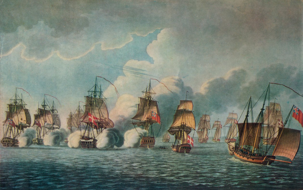 Fangst av Freja, c1805 av Unbekannt