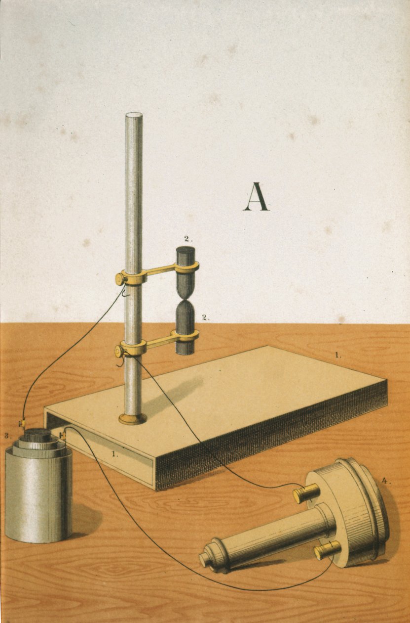 Karbonmikrofon, 1882 av Unbekannt