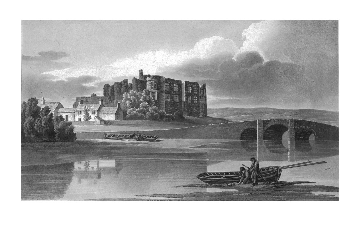 Carew Castle, Pembrokeshire, c1817. av Unbekannt