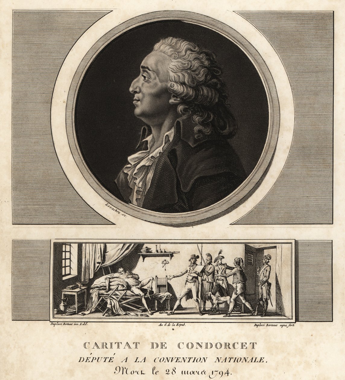 Caritat de Condorcet (1743–1794), fransk filosof og matematiker av Unbekannt