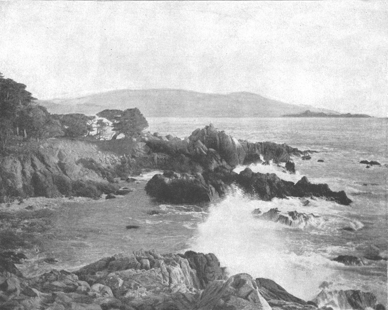 Carmel Bay, California, USA, c1900. av Unbekannt