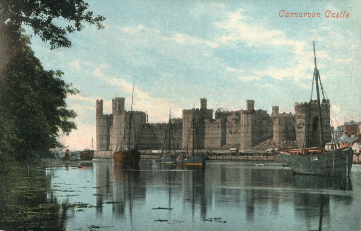 Carnarvon Castle, 1904. av Unbekannt