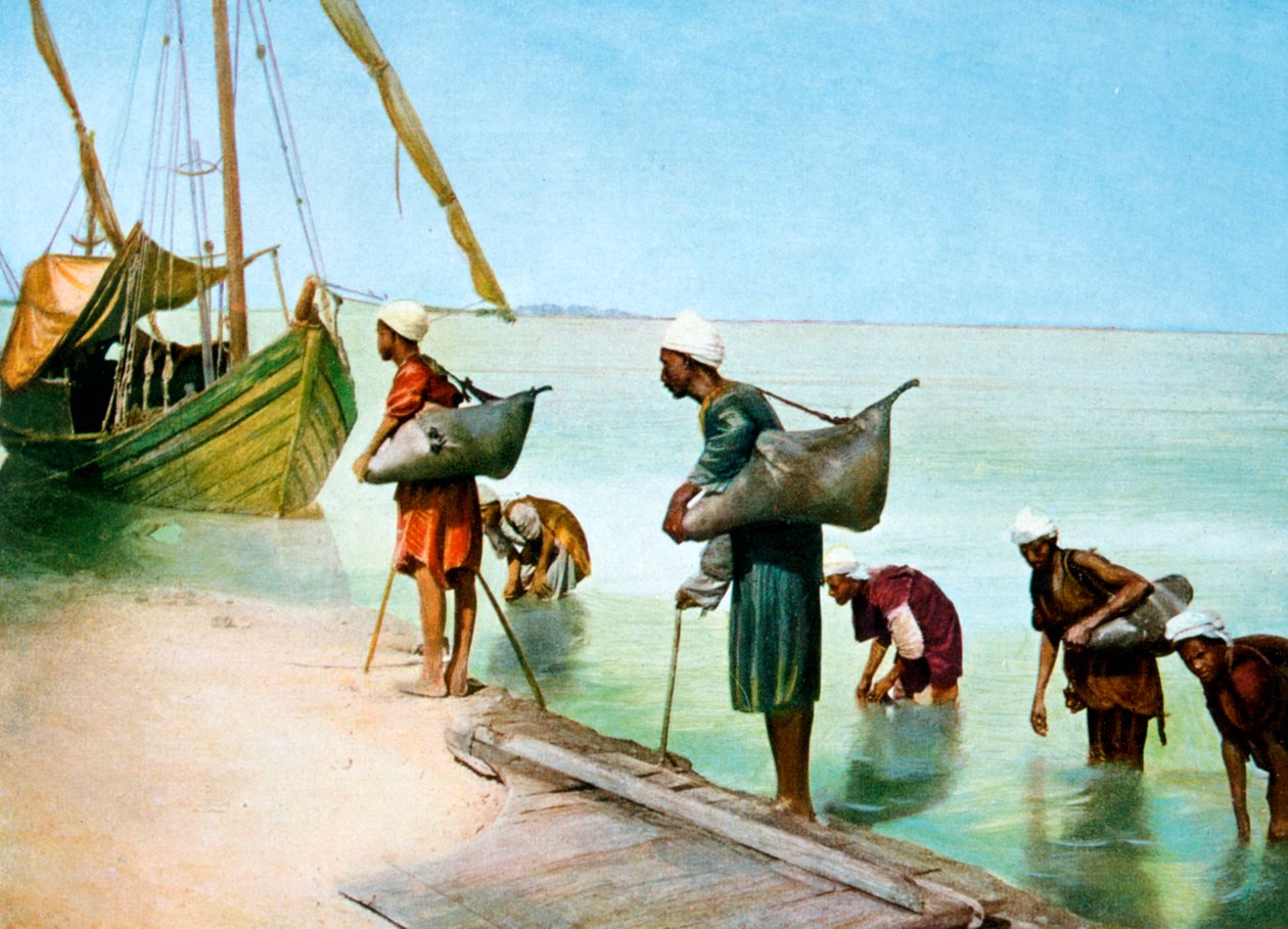 Bærende vann, Luxor, Egypt, 1900-tallet av Unbekannt