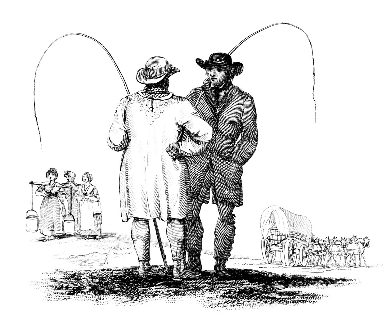 Carters, tidlig på 1800-tallet av Unbekannt