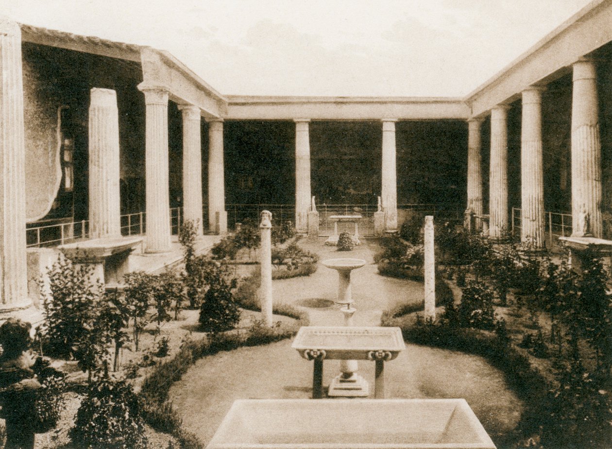 House of the Vettii, Pompeii, Italia, ca 1900-tallet av Unbekannt