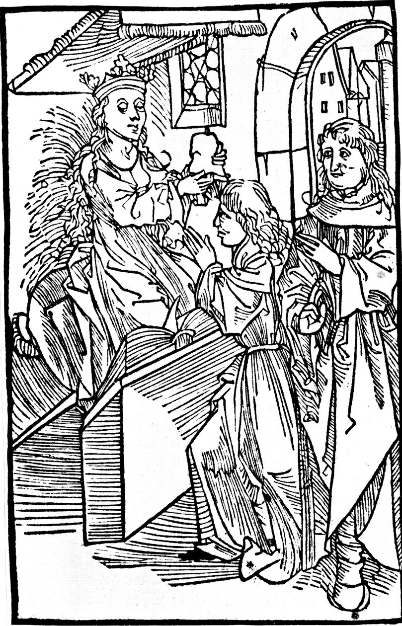Cassandra, legendarisk trojansk profetinne, 1500-tallet av Unbekannt