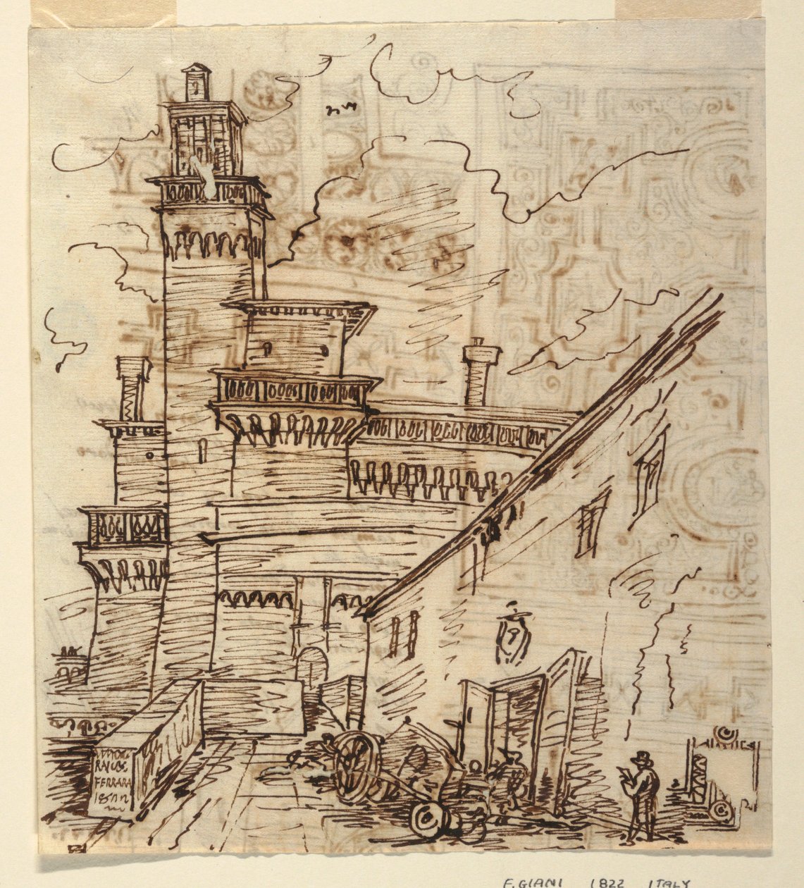 Estense Castle, Ferrara av Unbekannt