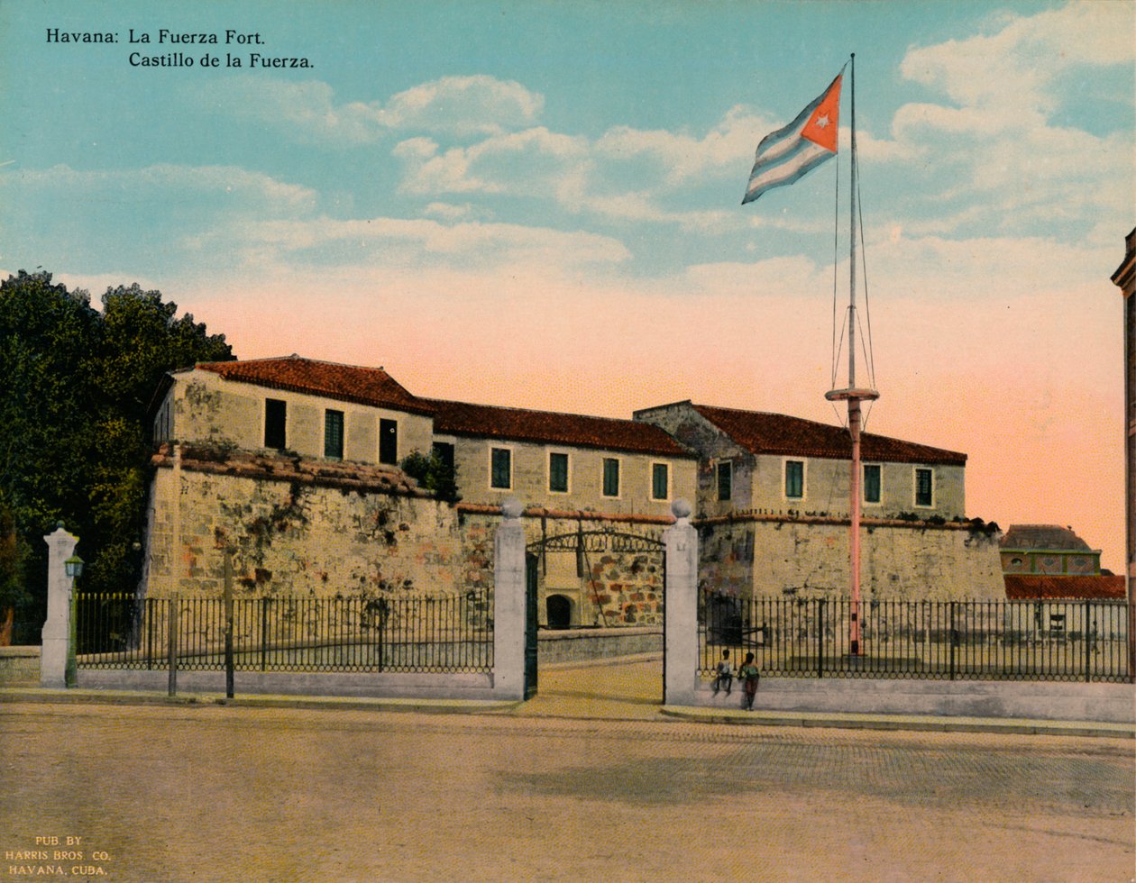 Castle of the Royal Force, Havana, Cuba, c1920 av Unbekannt