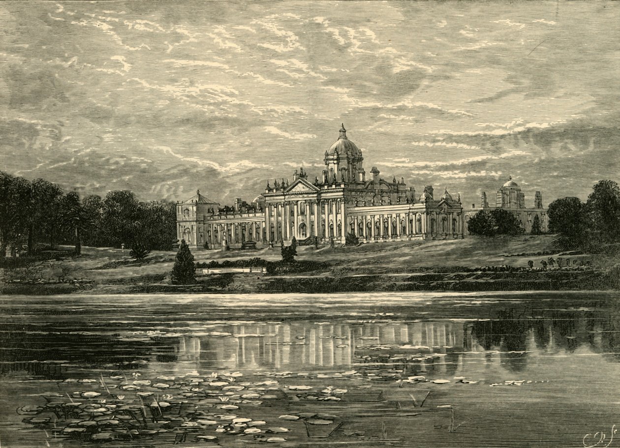 Castle Howard: South Front, 1898. av Unbekannt