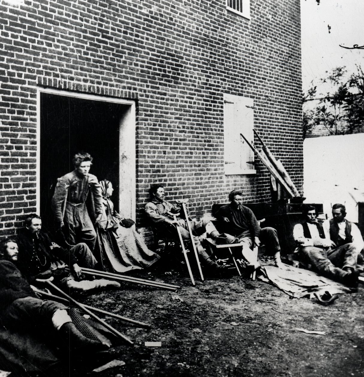 Skade under den amerikanske borgerkrigen, 1861-1865 av Unbekannt