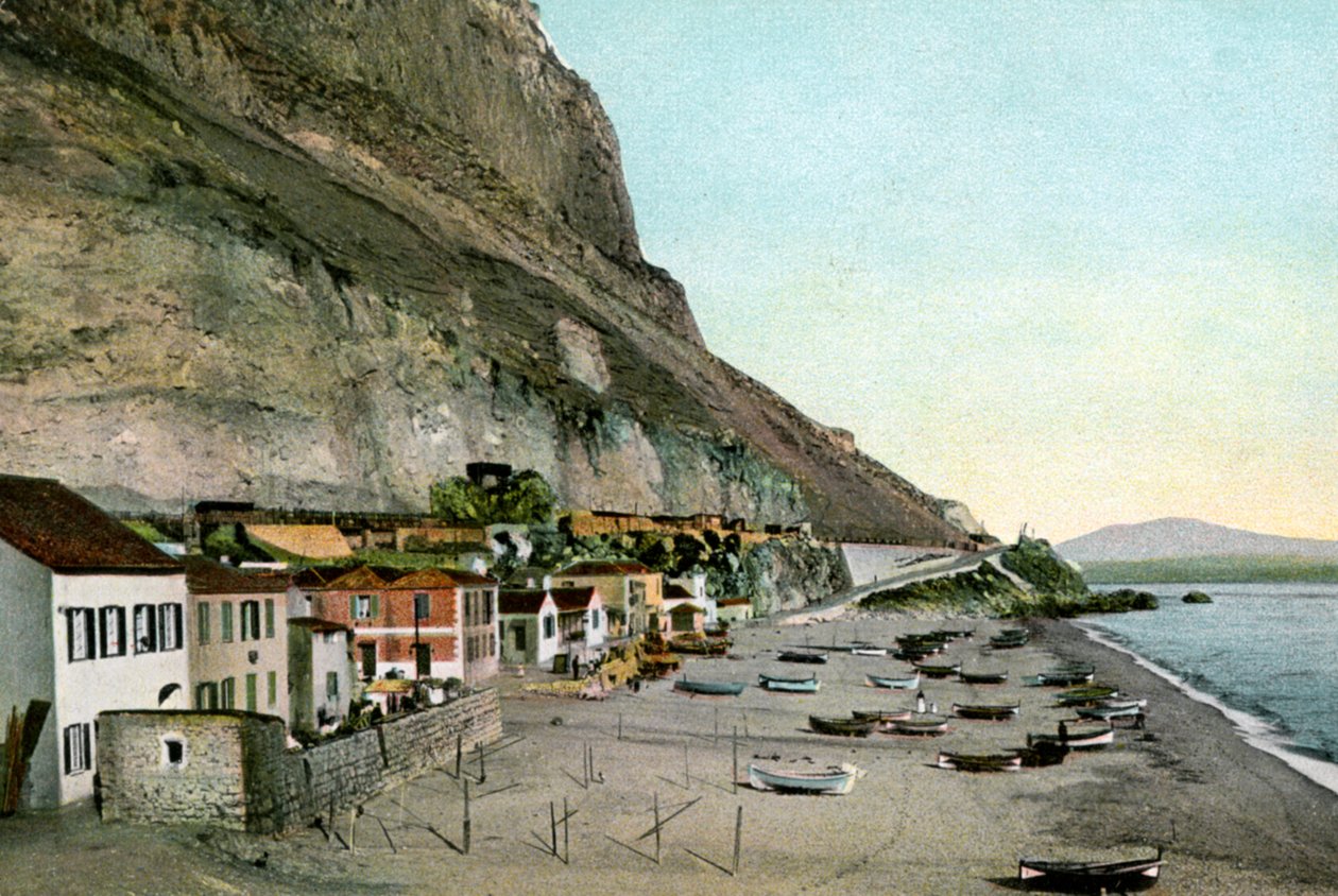 Catalan Bay, Gibraltar, 1900-tallet av Unbekannt